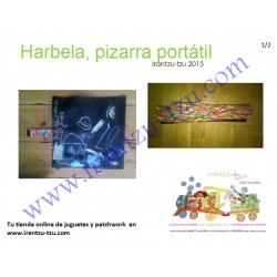 Harbela pizarra portátil Kit Completo